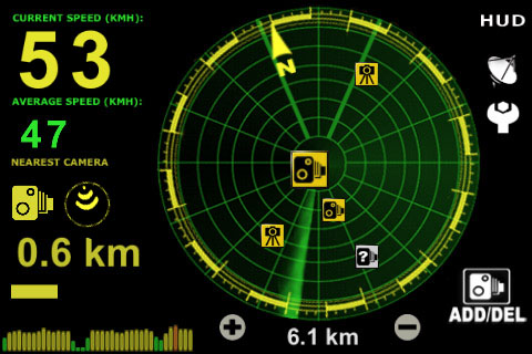 aSpeedCam Scanner in azione