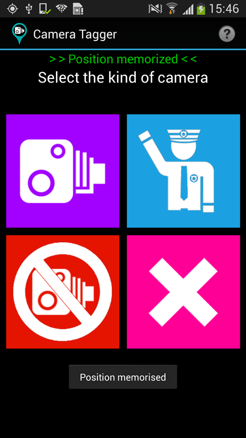 Camera Tagger